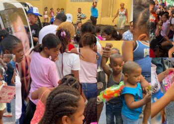 Fundación Alejandro Asmar reparte juguetes a más de 1,500 niños de escasos recursos en barrio 27 de Febrero