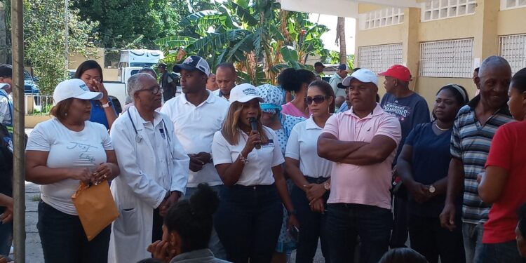 EGEHID organiza junto a otras instituciones amplia jornada de salud en el sector Las Flores
